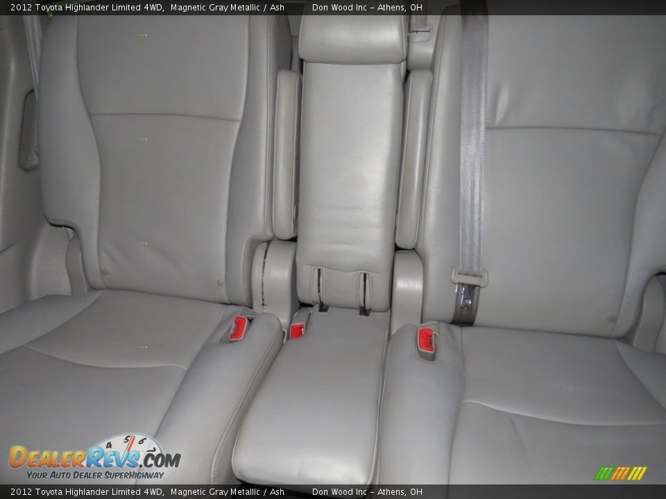 2012 Toyota Highlander Limited 4WD Magnetic Gray Metallic / Ash Photo #21