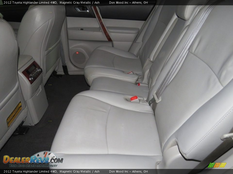 2012 Toyota Highlander Limited 4WD Magnetic Gray Metallic / Ash Photo #23
