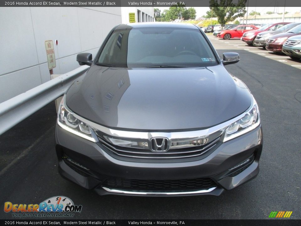 2016 Honda Accord EX Sedan Modern Steel Metallic / Black Photo #8