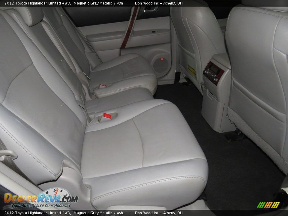 2012 Toyota Highlander Limited 4WD Magnetic Gray Metallic / Ash Photo #26