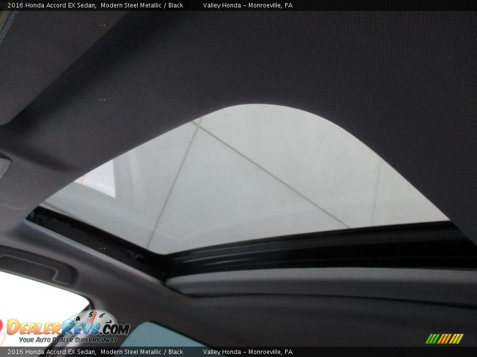 2016 Honda Accord EX Sedan Modern Steel Metallic / Black Photo #11