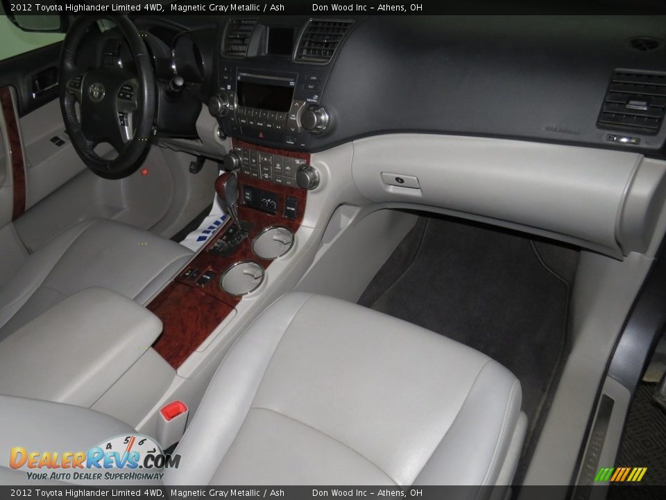 2012 Toyota Highlander Limited 4WD Magnetic Gray Metallic / Ash Photo #29