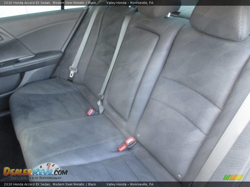 2016 Honda Accord EX Sedan Modern Steel Metallic / Black Photo #13