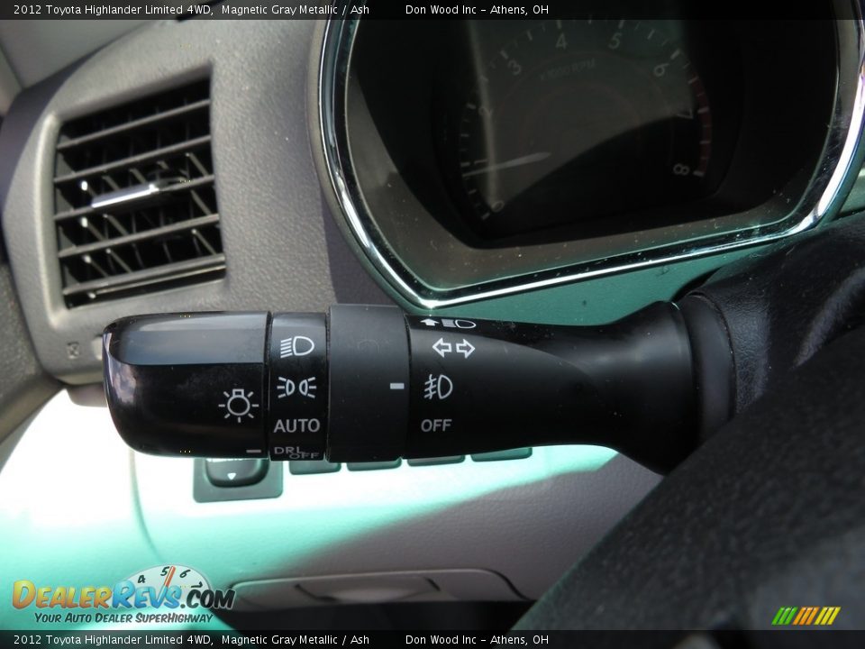 2012 Toyota Highlander Limited 4WD Magnetic Gray Metallic / Ash Photo #32