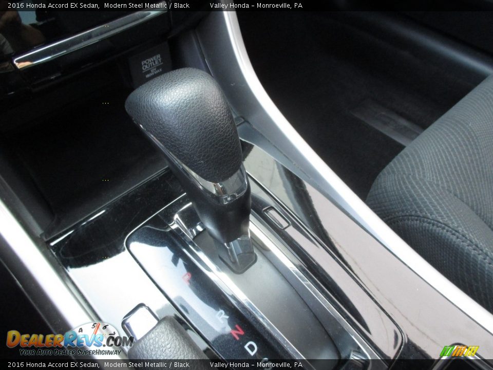 2016 Honda Accord EX Sedan Modern Steel Metallic / Black Photo #15
