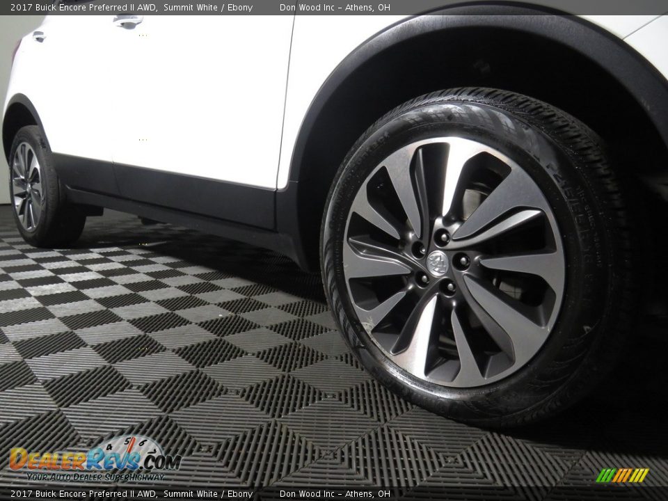 2017 Buick Encore Preferred II AWD Summit White / Ebony Photo #3