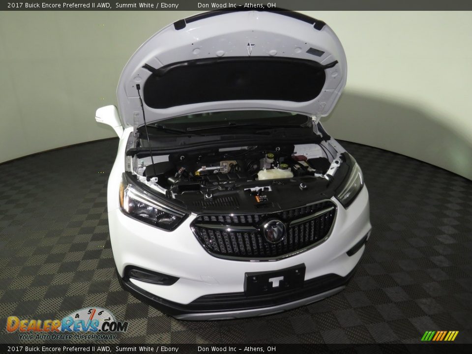 2017 Buick Encore Preferred II AWD Summit White / Ebony Photo #5