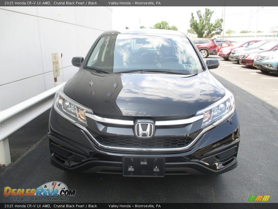 2015 Honda CR-V LX AWD Crystal Black Pearl / Black Photo #6