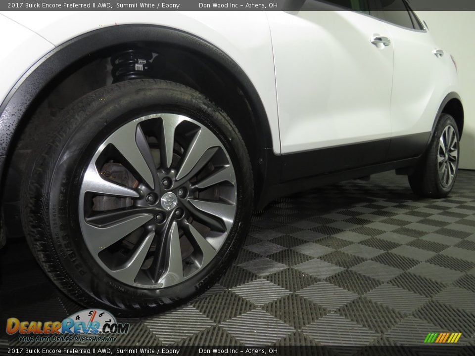 2017 Buick Encore Preferred II AWD Summit White / Ebony Photo #8