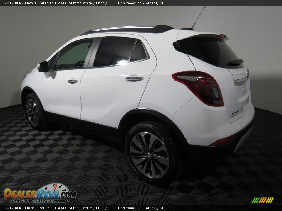 2017 Buick Encore Preferred II AWD Summit White / Ebony Photo #9