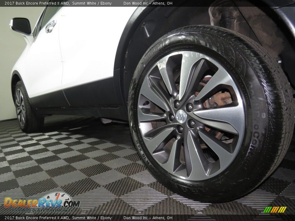 2017 Buick Encore Preferred II AWD Summit White / Ebony Photo #10