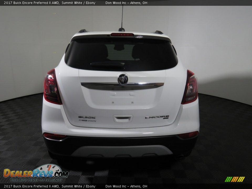 2017 Buick Encore Preferred II AWD Summit White / Ebony Photo #11