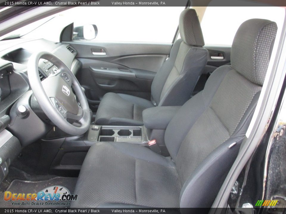 2015 Honda CR-V LX AWD Crystal Black Pearl / Black Photo #10