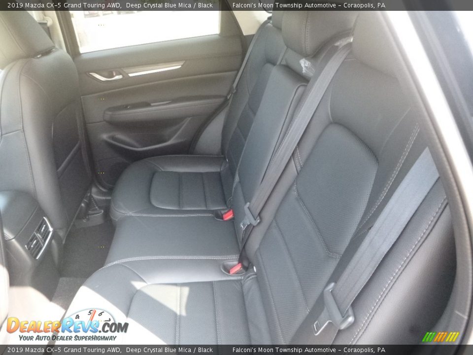 2019 Mazda CX-5 Grand Touring AWD Deep Crystal Blue Mica / Black Photo #8