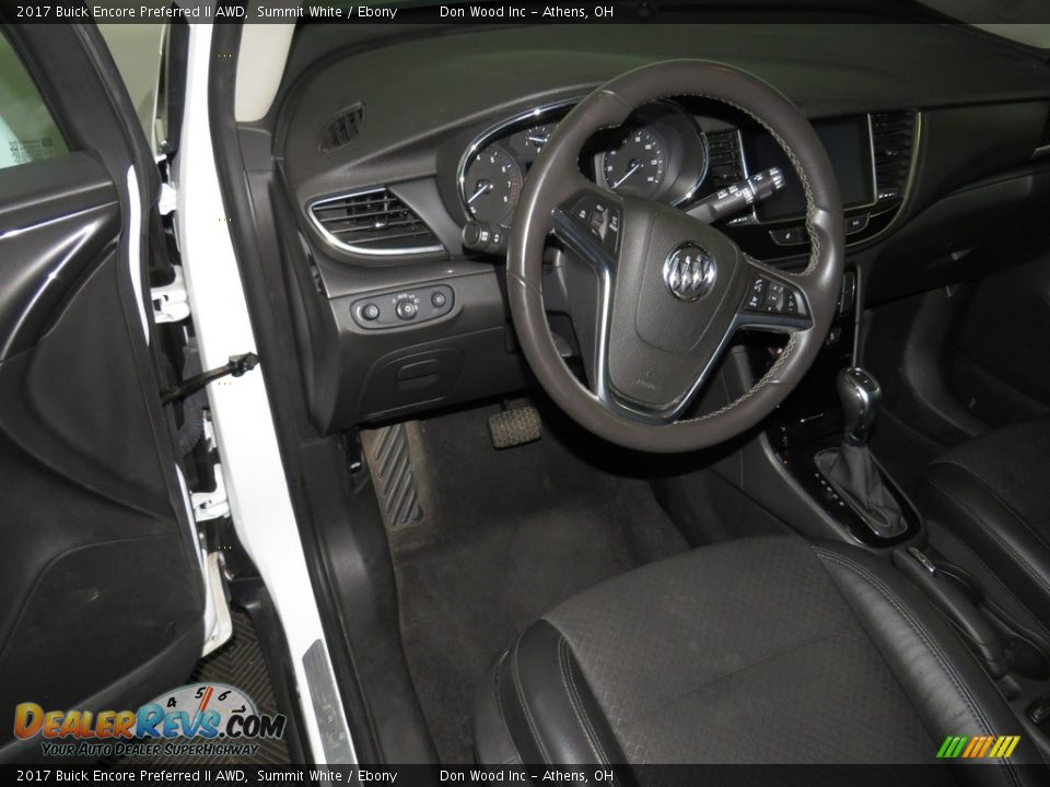 2017 Buick Encore Preferred II AWD Summit White / Ebony Photo #19