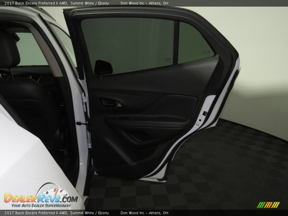 2017 Buick Encore Preferred II AWD Summit White / Ebony Photo #23
