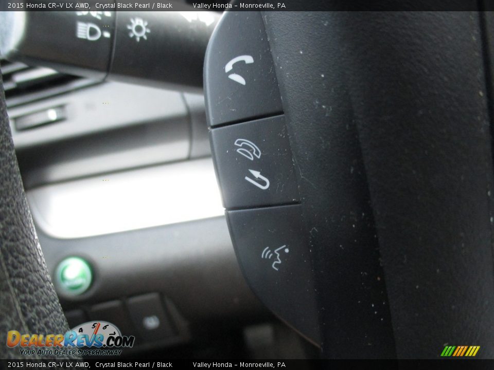 2015 Honda CR-V LX AWD Crystal Black Pearl / Black Photo #16