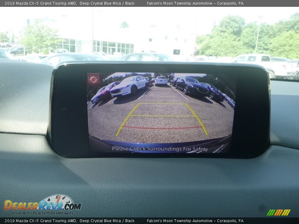 2019 Mazda CX-5 Grand Touring AWD Deep Crystal Blue Mica / Black Photo #15