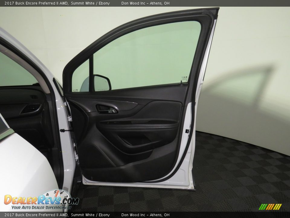 2017 Buick Encore Preferred II AWD Summit White / Ebony Photo #25