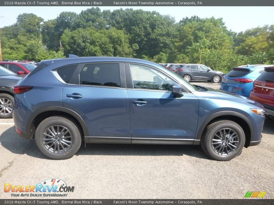 2019 Mazda CX-5 Touring AWD Eternal Blue Mica / Black Photo #1