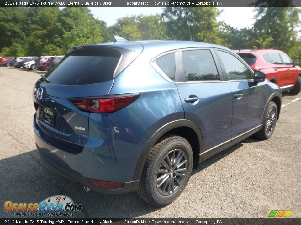 2019 Mazda CX-5 Touring AWD Eternal Blue Mica / Black Photo #2