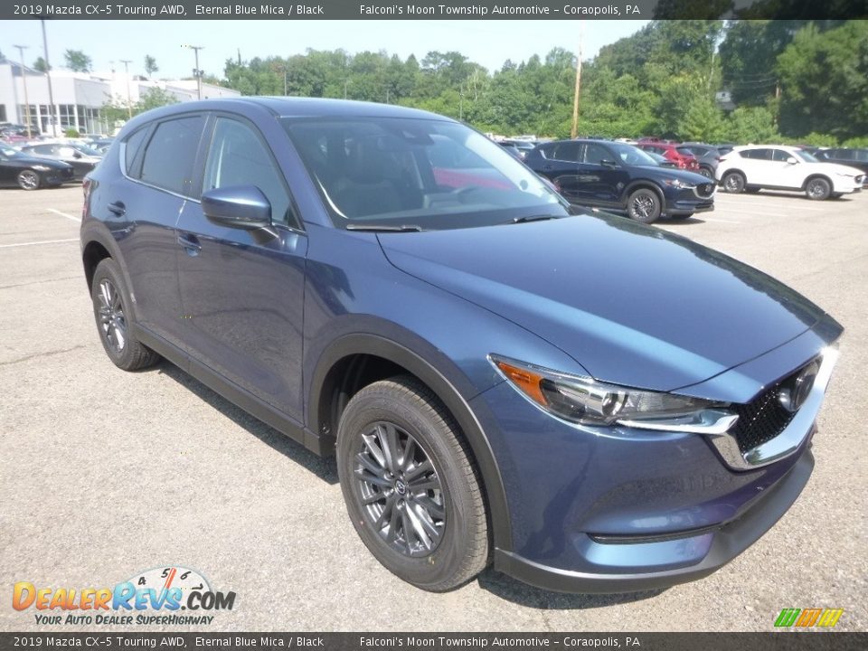 2019 Mazda CX-5 Touring AWD Eternal Blue Mica / Black Photo #3