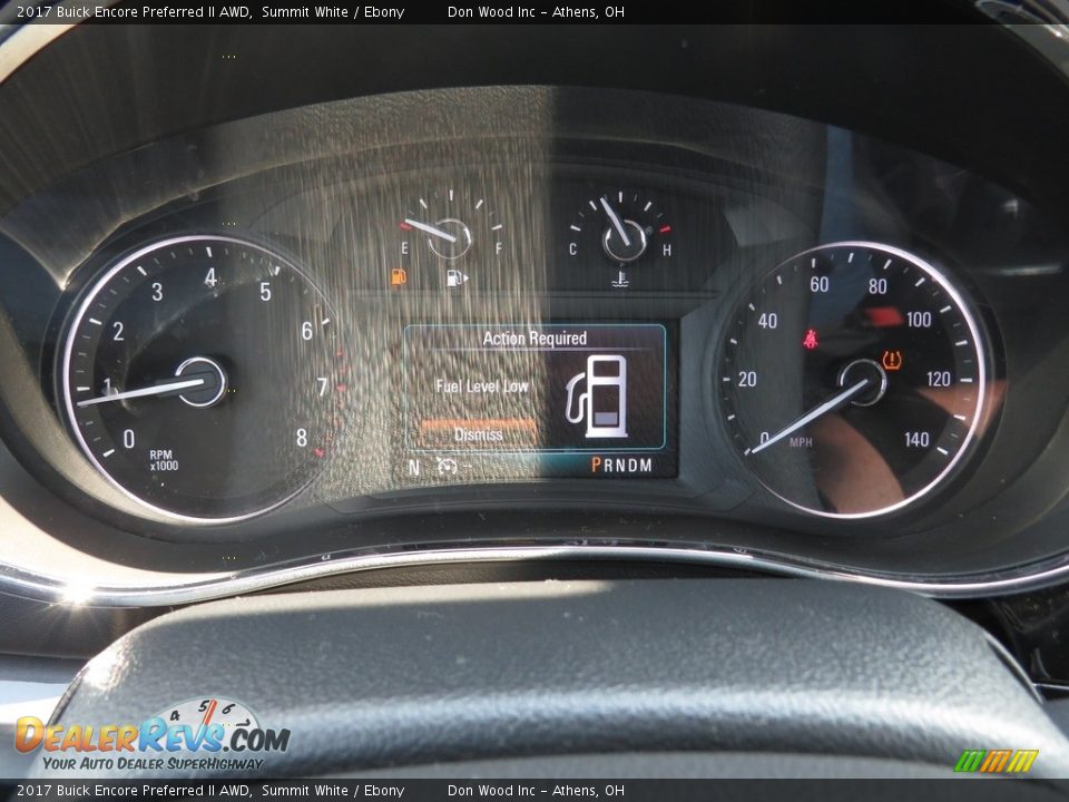 2017 Buick Encore Preferred II AWD Summit White / Ebony Photo #28