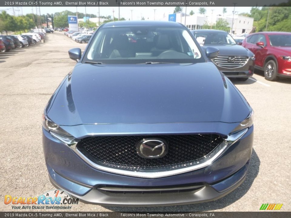 2019 Mazda CX-5 Touring AWD Eternal Blue Mica / Black Photo #4