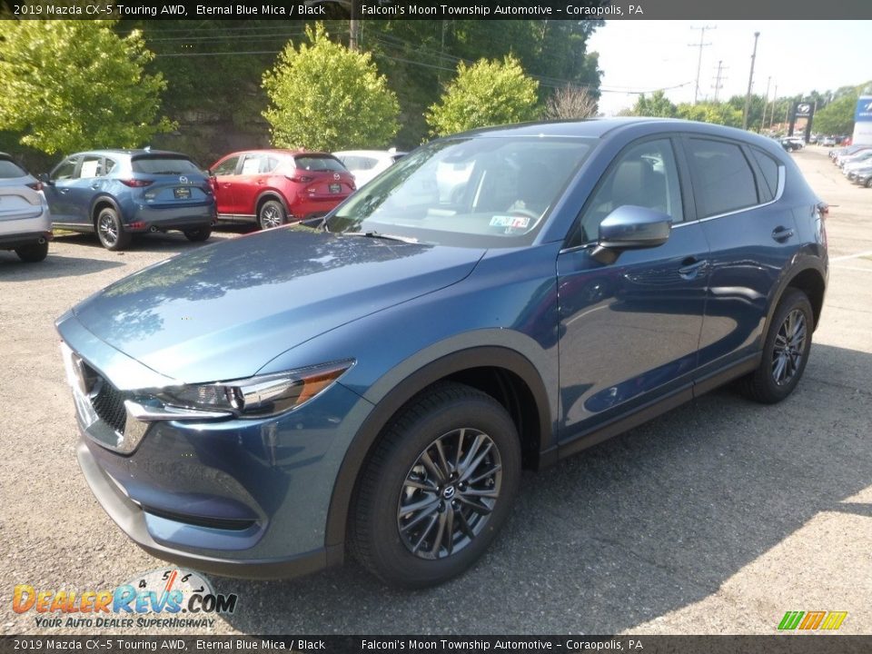 2019 Mazda CX-5 Touring AWD Eternal Blue Mica / Black Photo #5