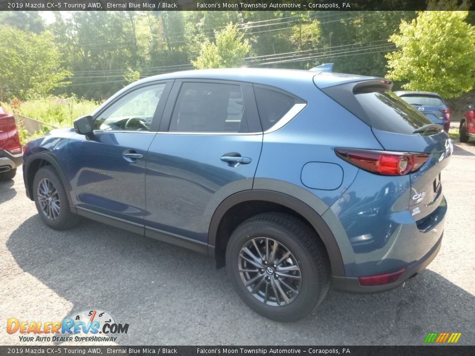 2019 Mazda CX-5 Touring AWD Eternal Blue Mica / Black Photo #6