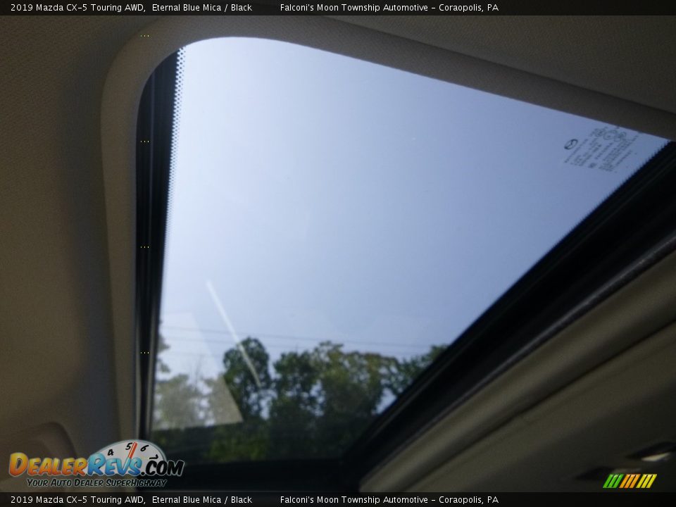 2019 Mazda CX-5 Touring AWD Eternal Blue Mica / Black Photo #14