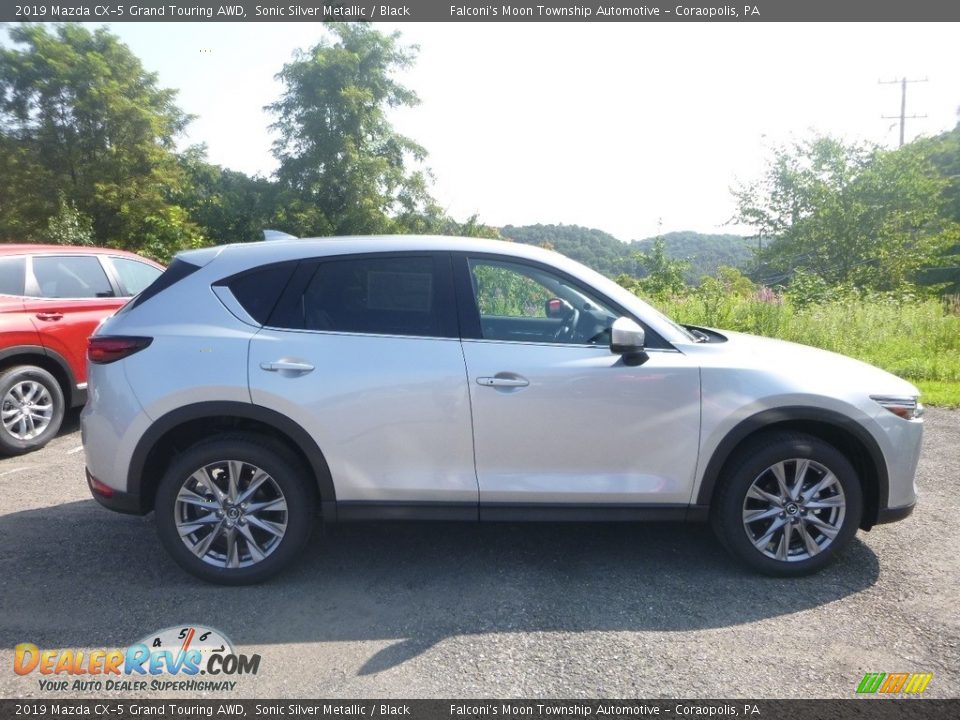 2019 Mazda CX-5 Grand Touring AWD Sonic Silver Metallic / Black Photo #1