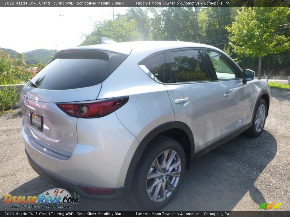 2019 Mazda CX-5 Grand Touring AWD Sonic Silver Metallic / Black Photo #2