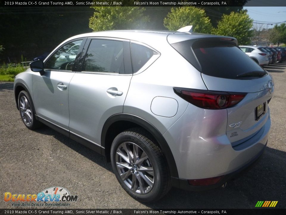 2019 Mazda CX-5 Grand Touring AWD Sonic Silver Metallic / Black Photo #6