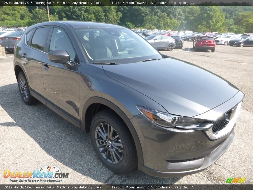 2019 Mazda CX-5 Touring AWD Machine Gray Metallic / Black Photo #3