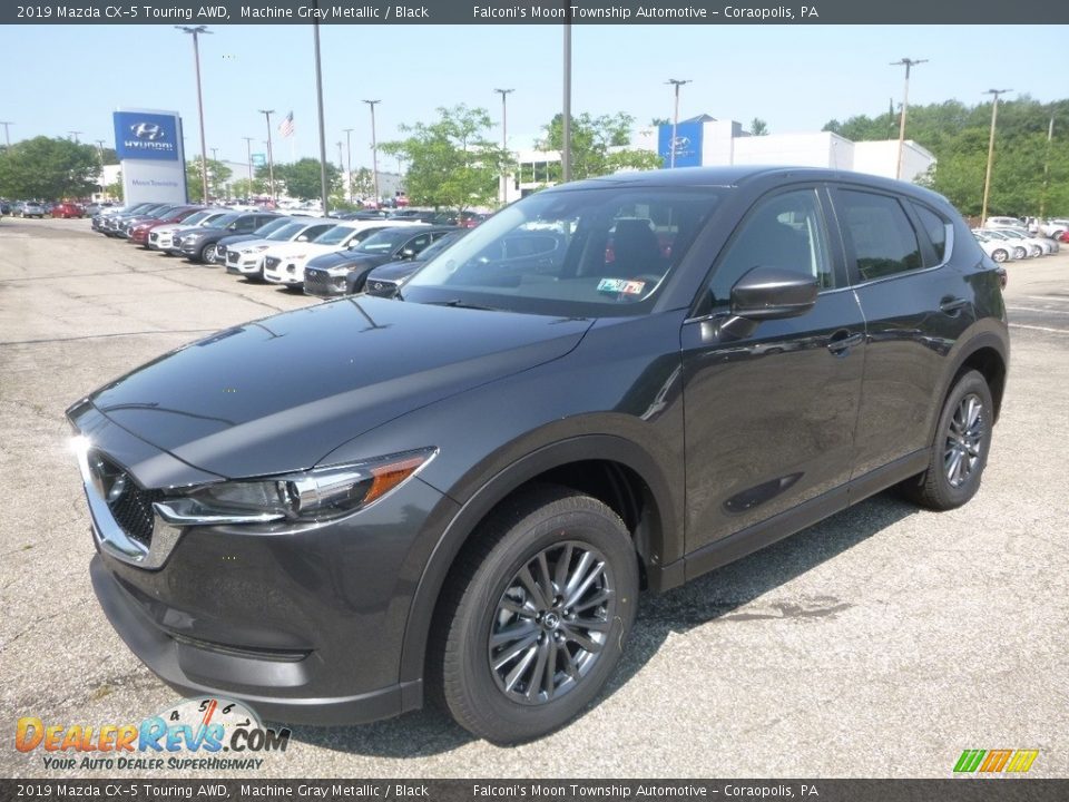 2019 Mazda CX-5 Touring AWD Machine Gray Metallic / Black Photo #5