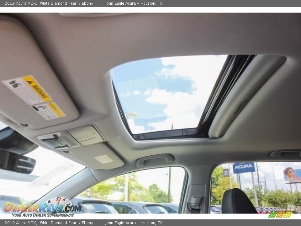 2019 Acura MDX White Diamond Pearl / Ebony Photo #14