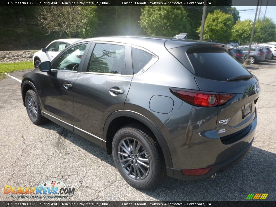 2019 Mazda CX-5 Touring AWD Machine Gray Metallic / Black Photo #6