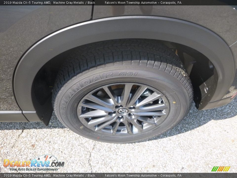 2019 Mazda CX-5 Touring AWD Machine Gray Metallic / Black Photo #7