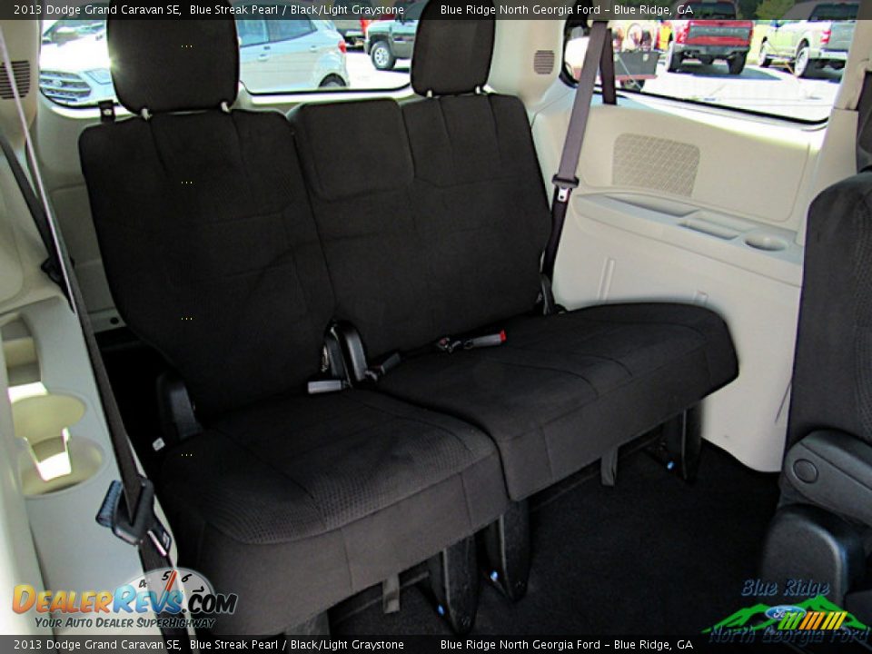 2013 Dodge Grand Caravan SE Blue Streak Pearl / Black/Light Graystone Photo #13