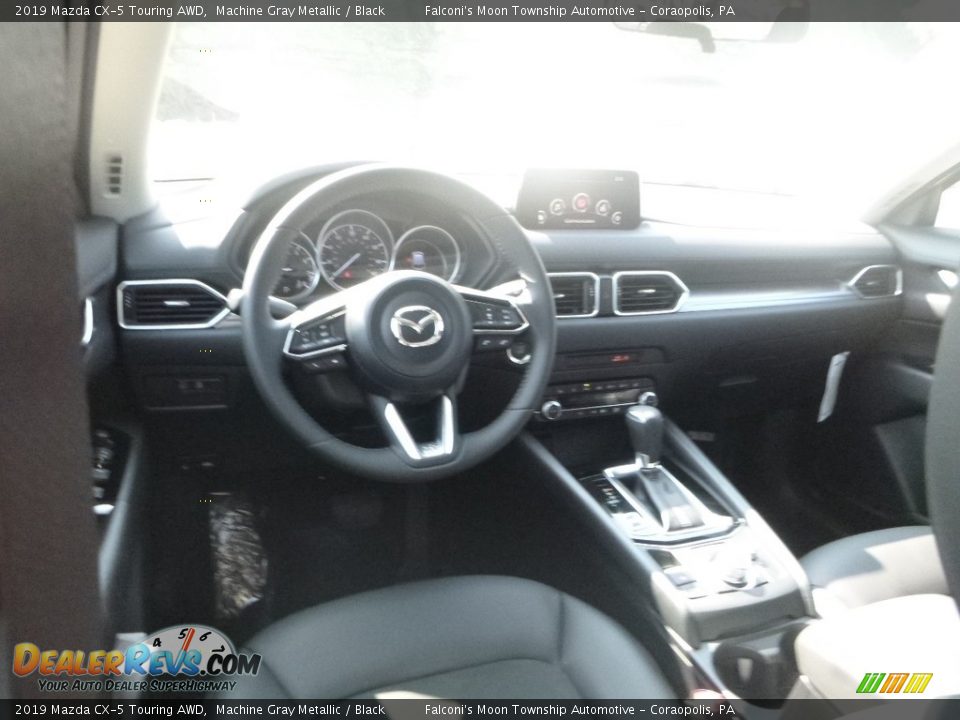 2019 Mazda CX-5 Touring AWD Machine Gray Metallic / Black Photo #9