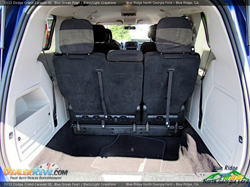 2013 Dodge Grand Caravan SE Blue Streak Pearl / Black/Light Graystone Photo #14