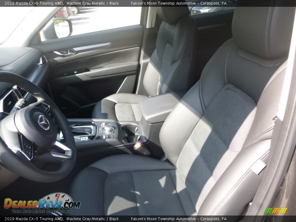 2019 Mazda CX-5 Touring AWD Machine Gray Metallic / Black Photo #10