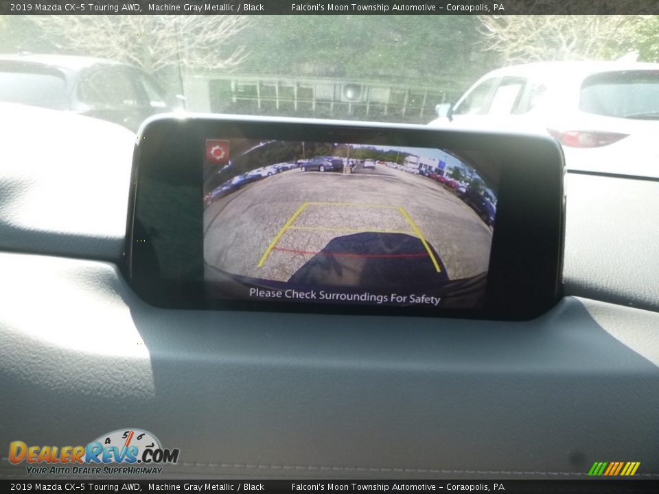 2019 Mazda CX-5 Touring AWD Machine Gray Metallic / Black Photo #14