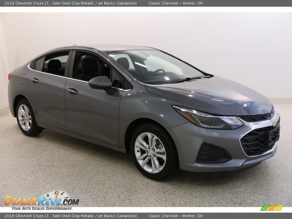 2019 Chevrolet Cruze LT Satin Steel Gray Metallic / Jet Black/­Galvanized Photo #1