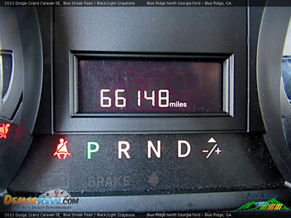2013 Dodge Grand Caravan SE Blue Streak Pearl / Black/Light Graystone Photo #20