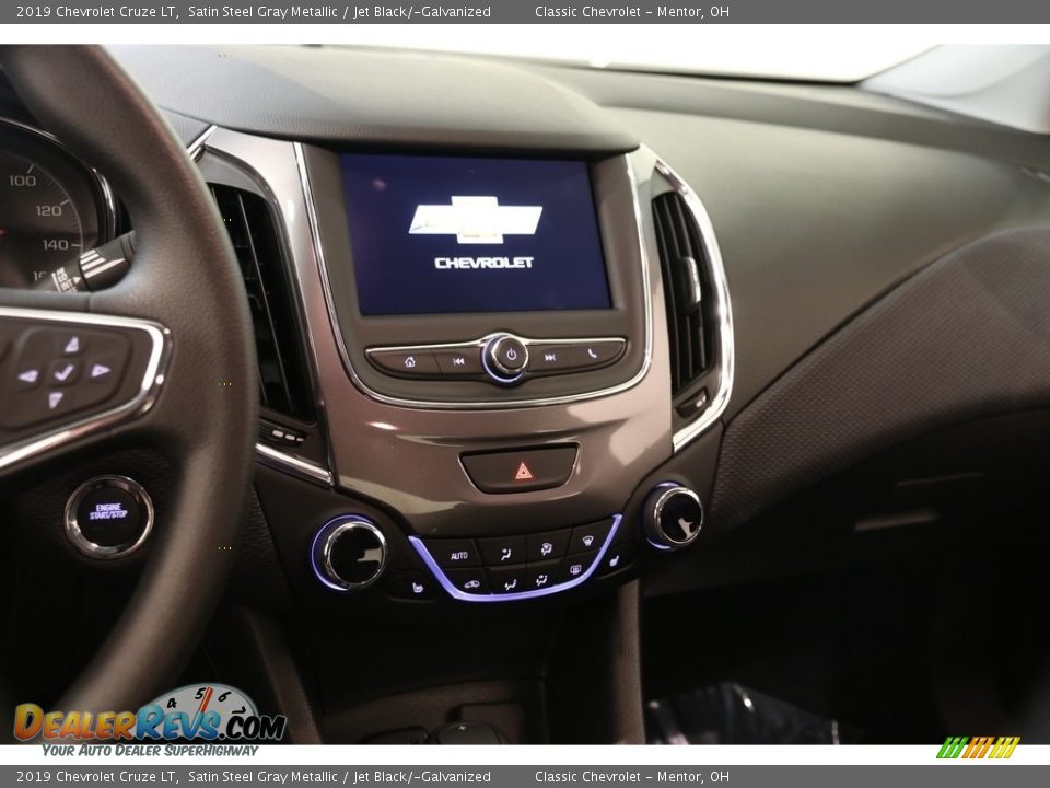 2019 Chevrolet Cruze LT Satin Steel Gray Metallic / Jet Black/­Galvanized Photo #9
