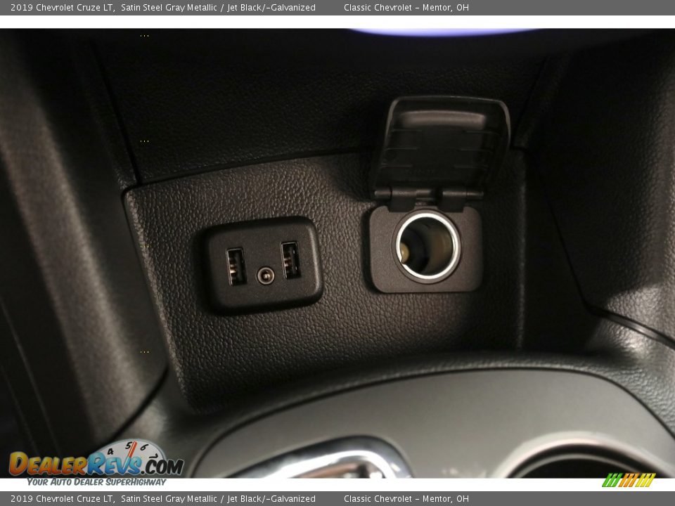 2019 Chevrolet Cruze LT Satin Steel Gray Metallic / Jet Black/­Galvanized Photo #15