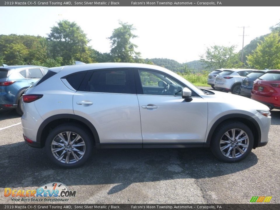 2019 Mazda CX-5 Grand Touring AWD Sonic Silver Metallic / Black Photo #1