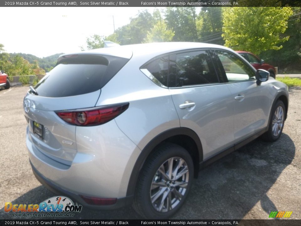 2019 Mazda CX-5 Grand Touring AWD Sonic Silver Metallic / Black Photo #2